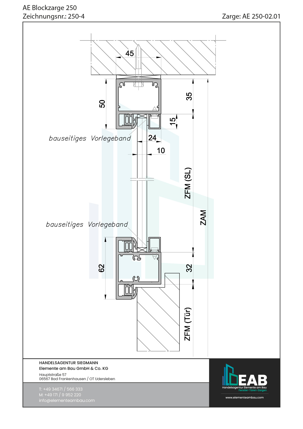Okvir s rubnim zrcalom
