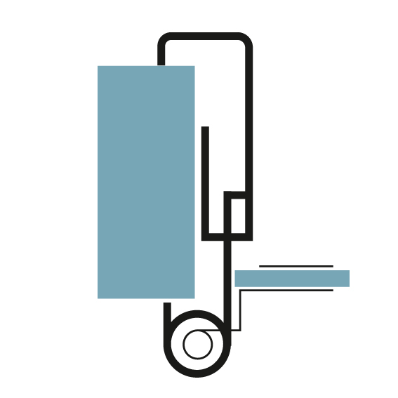 Okvir za zaštitu od priklještenja prstiju